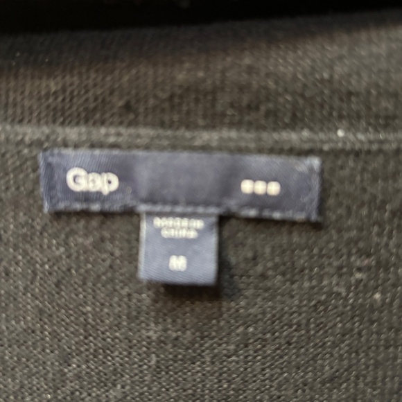 Gap Sleeveless Open Front Black Vest Size M - Picture 3 of 10